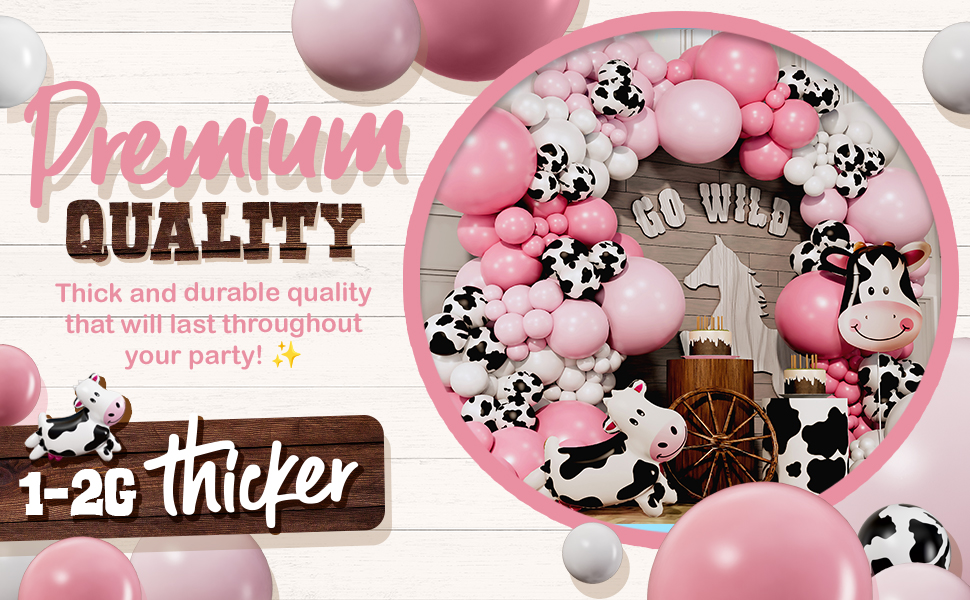 cow girl birthday decorations
