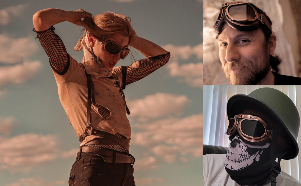 Gafas de aviador vintage