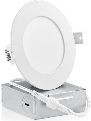 4 inch Recessed LED Slim Panel Pot Lights