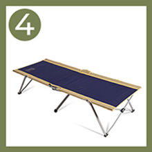 Cot for camping