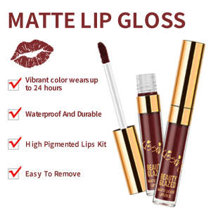 Matte Liquid Lipstick Set, 6PCS Excellent Long Lasting