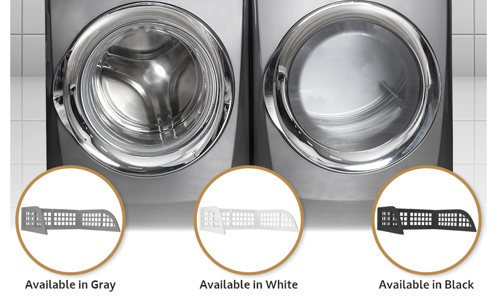 ELTOW Laundry Guard with Silicone Gap Cover, Fence