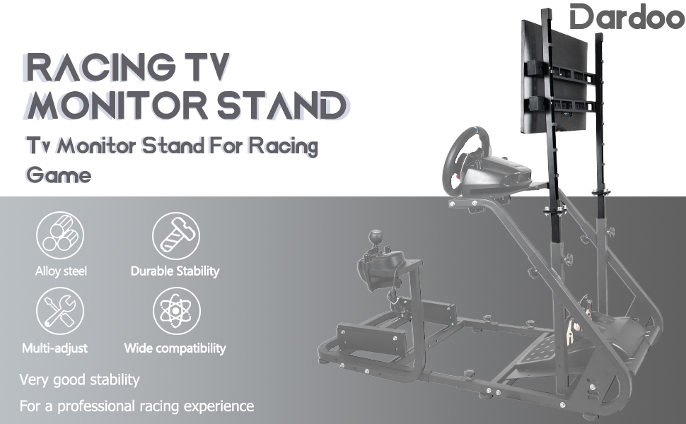 Dardoo Racing Simulator Cockpit Monitor Mount