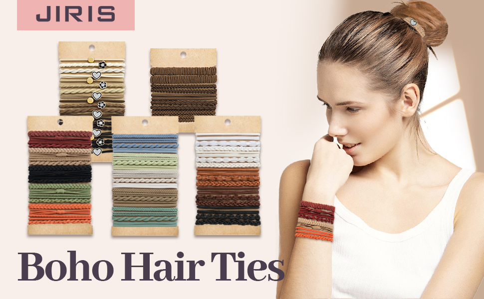 boho hair ties