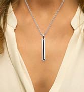 Stress Relief Mindful Necklace Anapana Breathing Necklace Stress Anxiety Whistle Necklace for Anx...