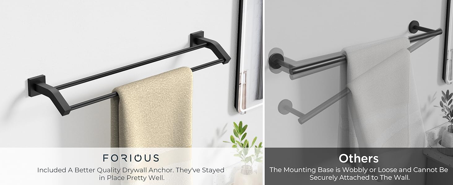 double towel bar