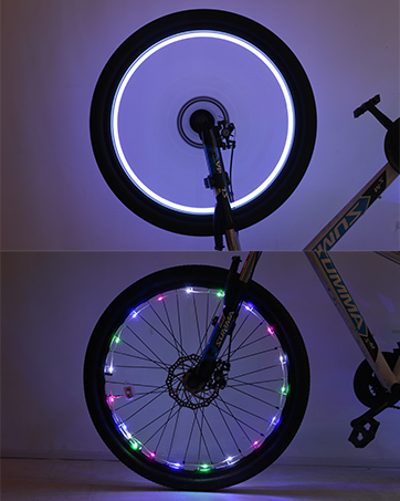 bike wheel lights rechargeable