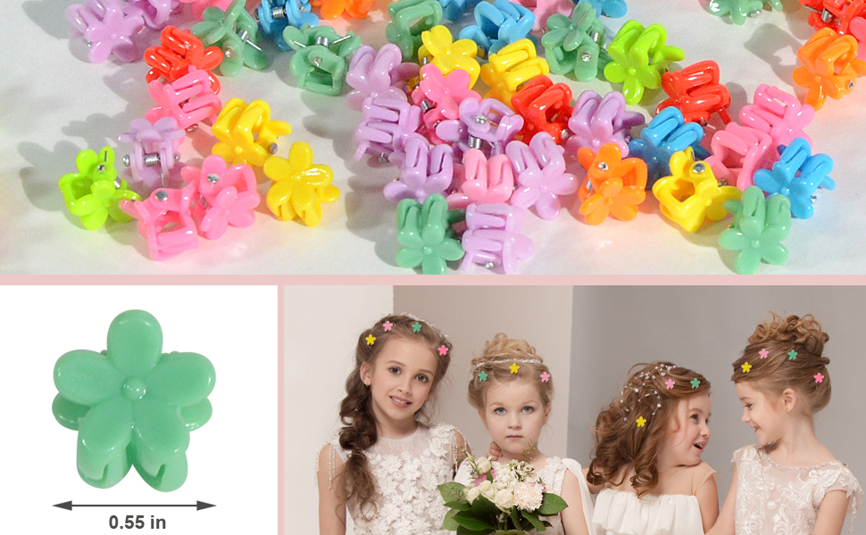 Mini Flower Hair Clip