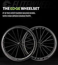 Amazon | ELITEWHEELS カーボンホイール エッジ 700c リムブレーキ 超