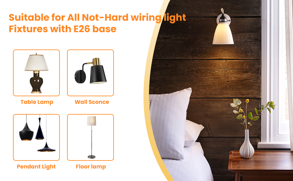 Craferspirit Battery Powered Light Bulb, AA Battery Bulbs