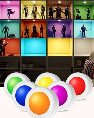 RGB Wireless LED Puck Lights