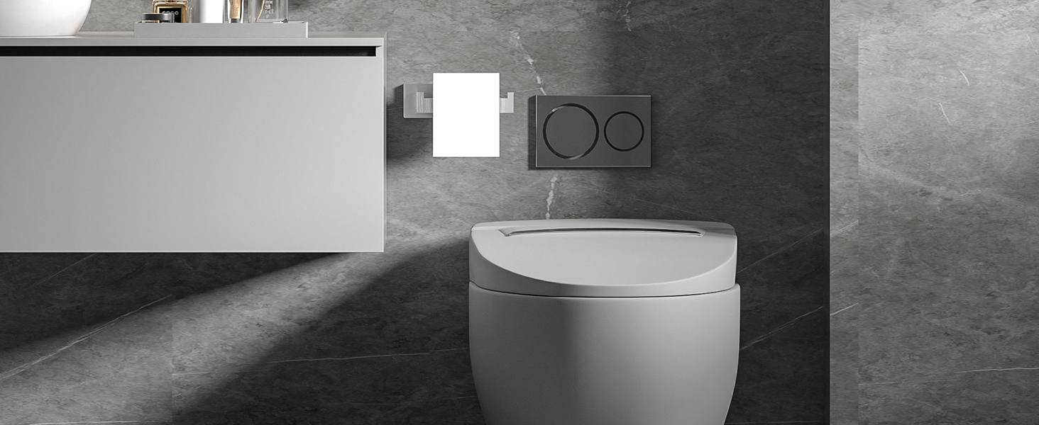 Hinmood Square Bathroom Hardware Set 10 Pieces