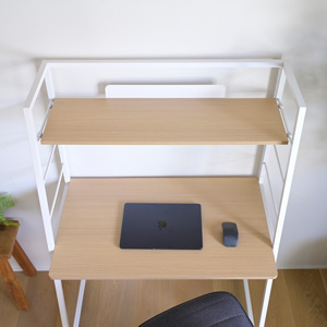 シェルフデスク アンティークホワイト MRSD-8550(AWH/MWH) シェルフデスク アンティークホワイト MRSD-8550(AWH/MWH