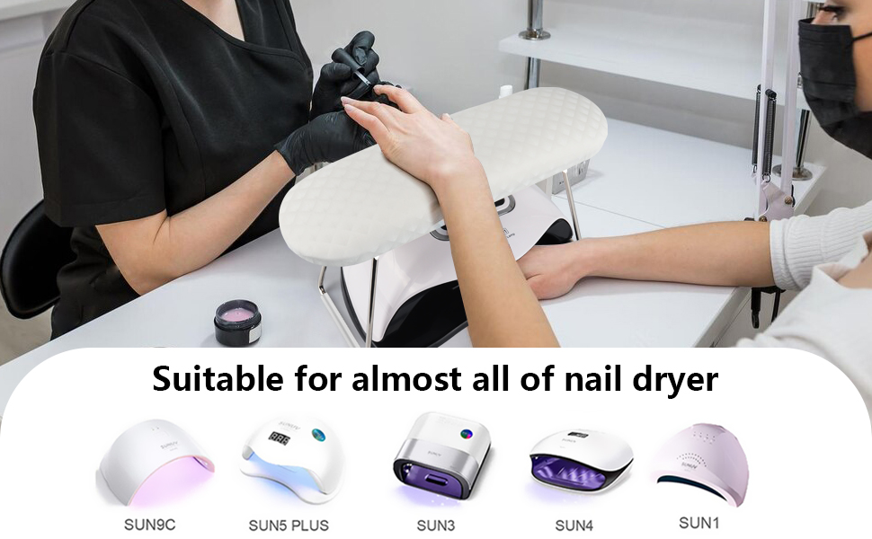 nail arm rest