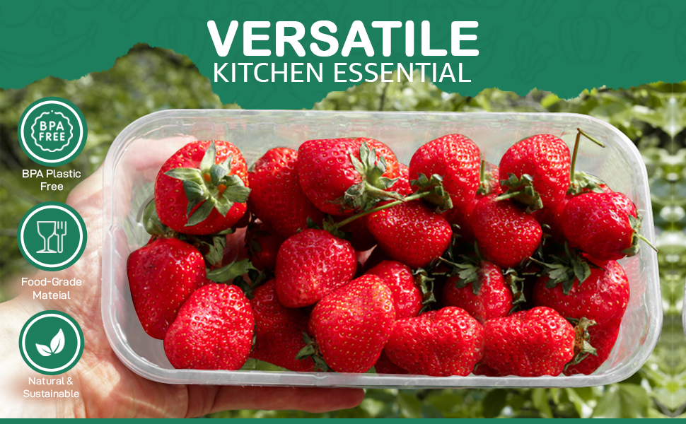 FANTHOM Ultimate Fridge Storage Box Set (Pack Of 4) Transform Your