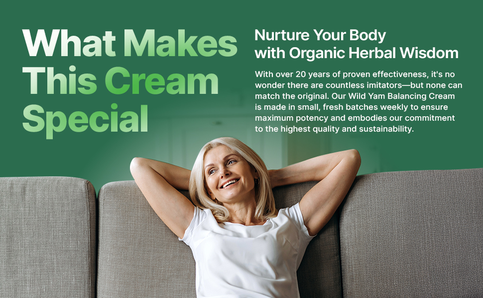 4e organic wild yam cream