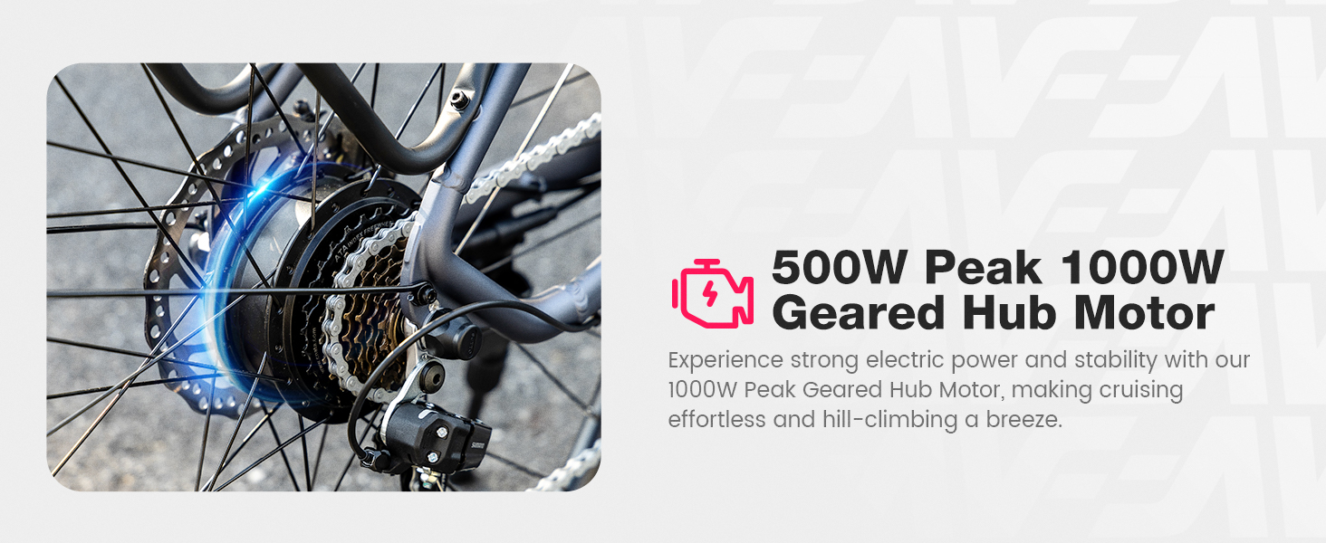 electric bike 1000w motor