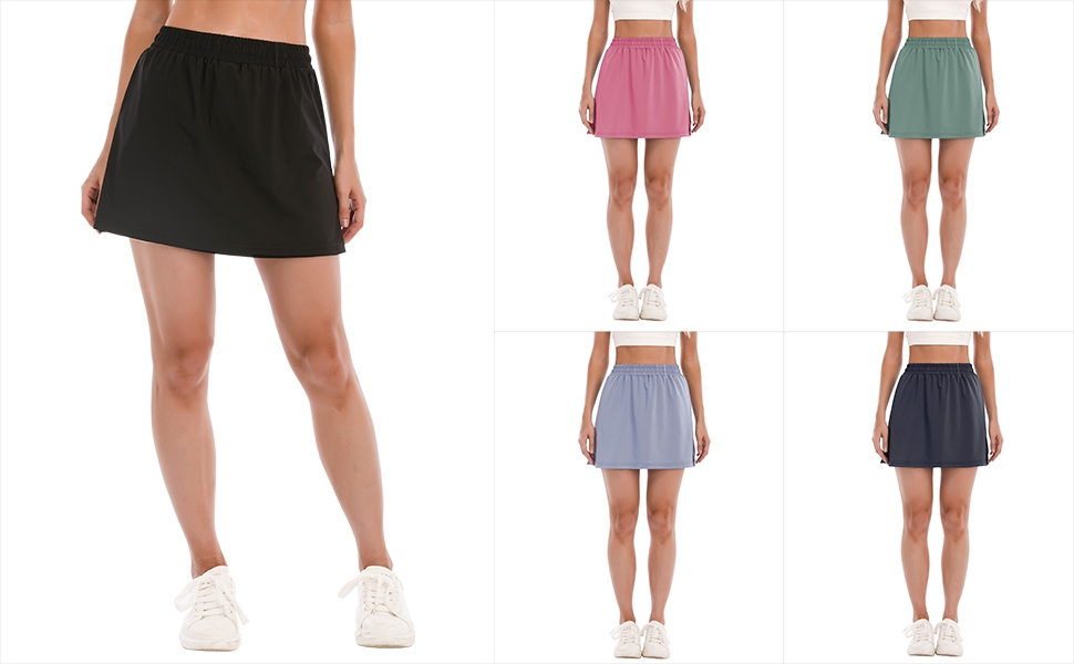 tennis skort with pockets