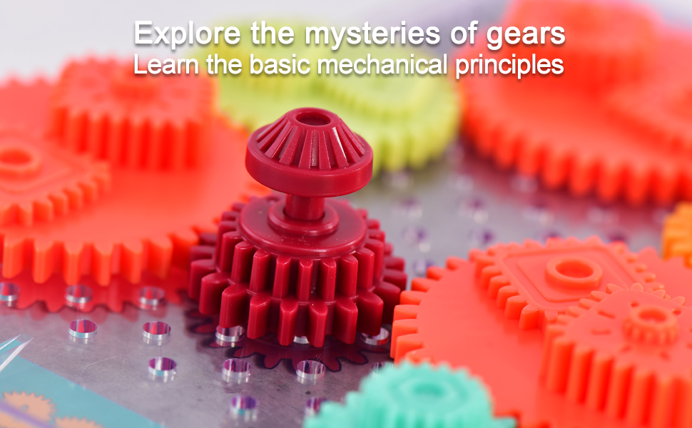 IIROMECI Gears Toys for Kids, SETM Educational Toys for