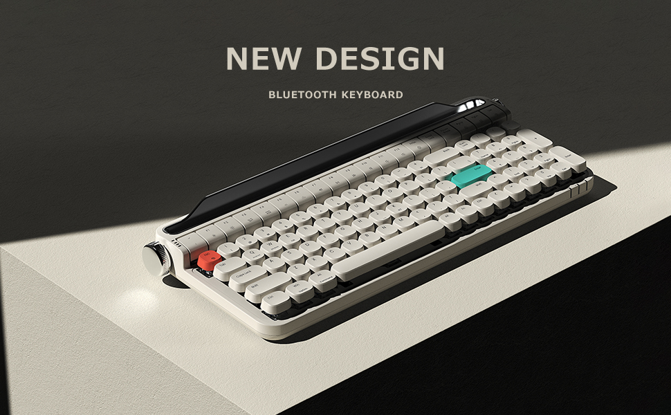 Amazon | RISEN ワイヤレス Bluetoothメカニカルキーボード