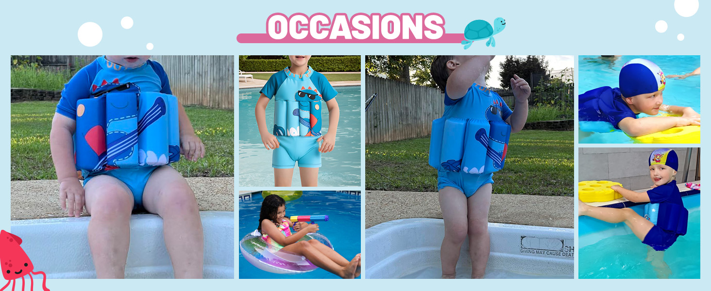 floating swimsuit for toddler