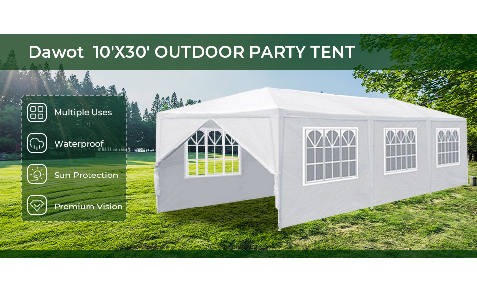 10'x30' Outdoor Canopy Tent