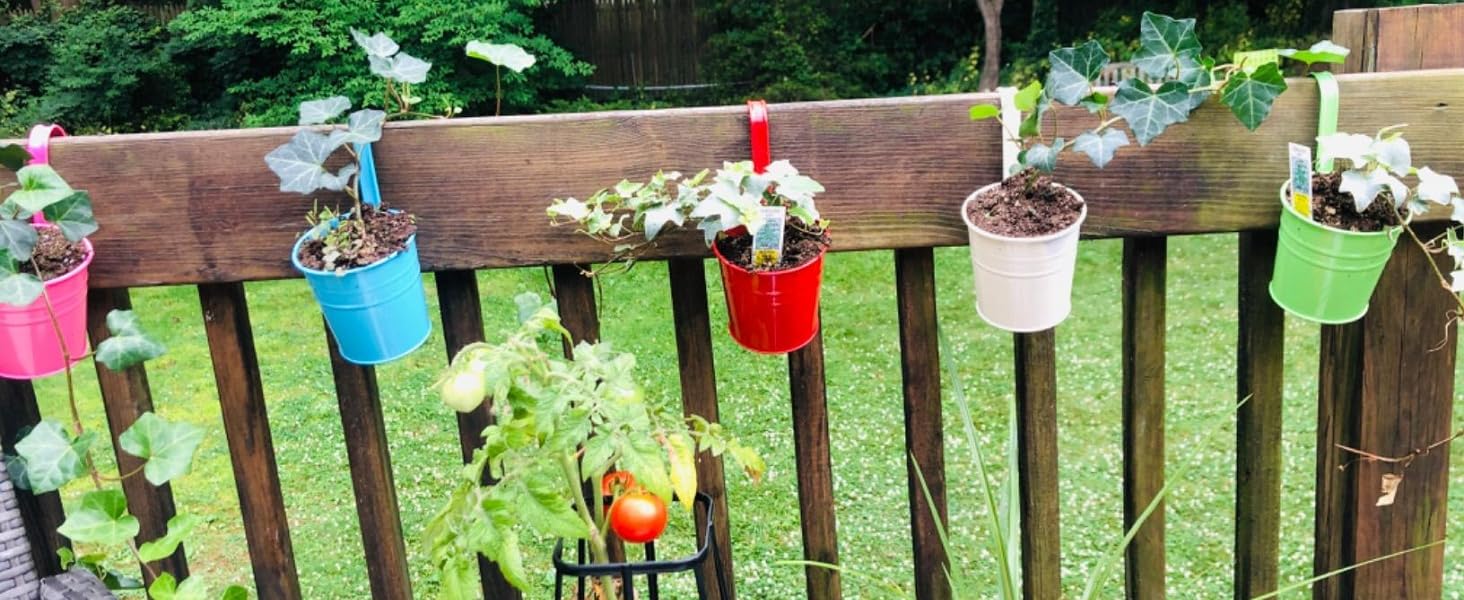 metal plant pots