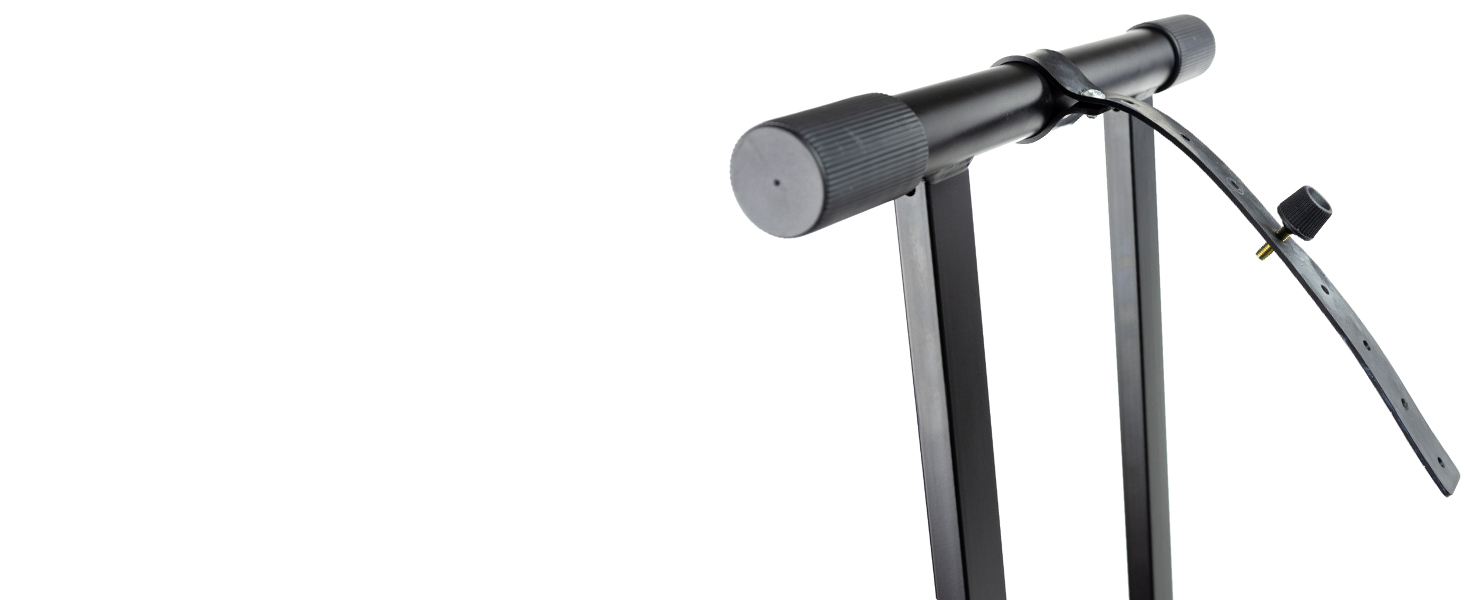 RockJam XX363 Xfinity Doublebraced Pre Assembled Keyboard Stand with