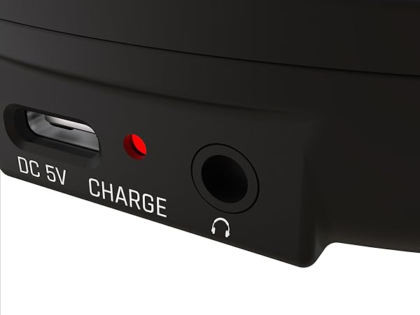 Charging port + Headphone port