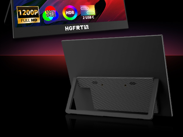 HGFRTEE 14インチ タッチパネル モニター 1920x1200 Amazon.com: HGFRTEE Portable Monitor Touchscreen 14.1