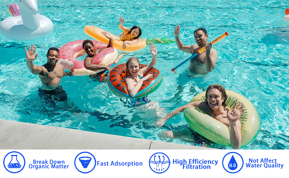 1.5Lb Pool Filter Balls Pool Filter Media for Swimming