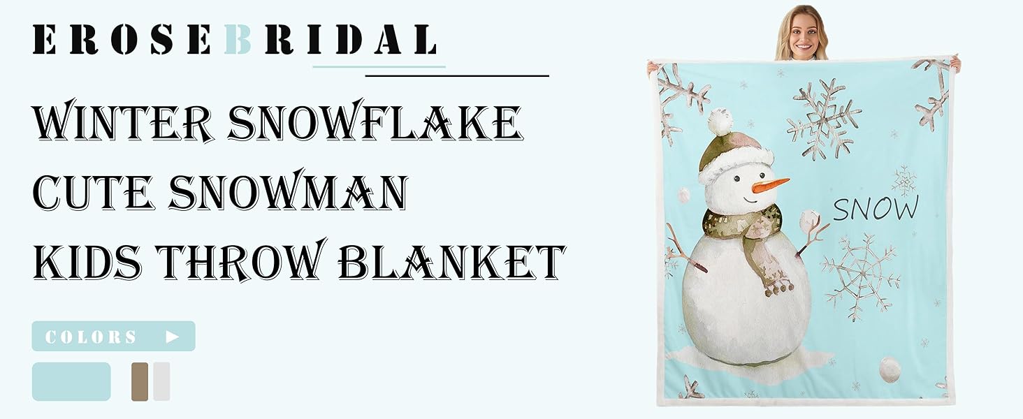 Erosebridal Cute Snowman Christmas Decorations Sherpa