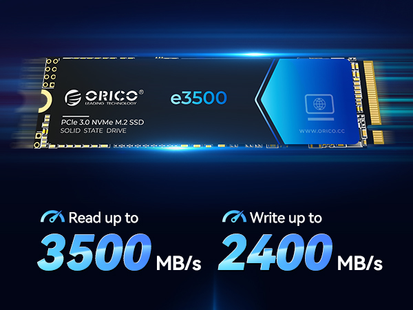 Amazon.com: ORICO 2TB M.2 NVMe SSD, PCIe Gen3x4 M2 2280 SSD