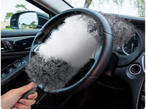 Cleaning the car dusters for cleaning Washable Ceiling Fan Duster