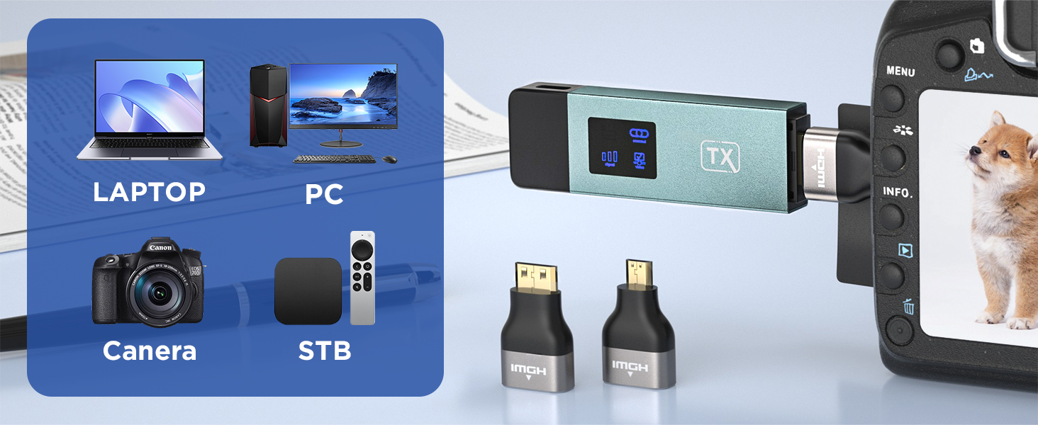Wireless HDMI Transmitter and Receiver