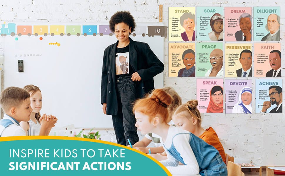 12 Classroom Decor for Teachers, History Posters for Classroom High