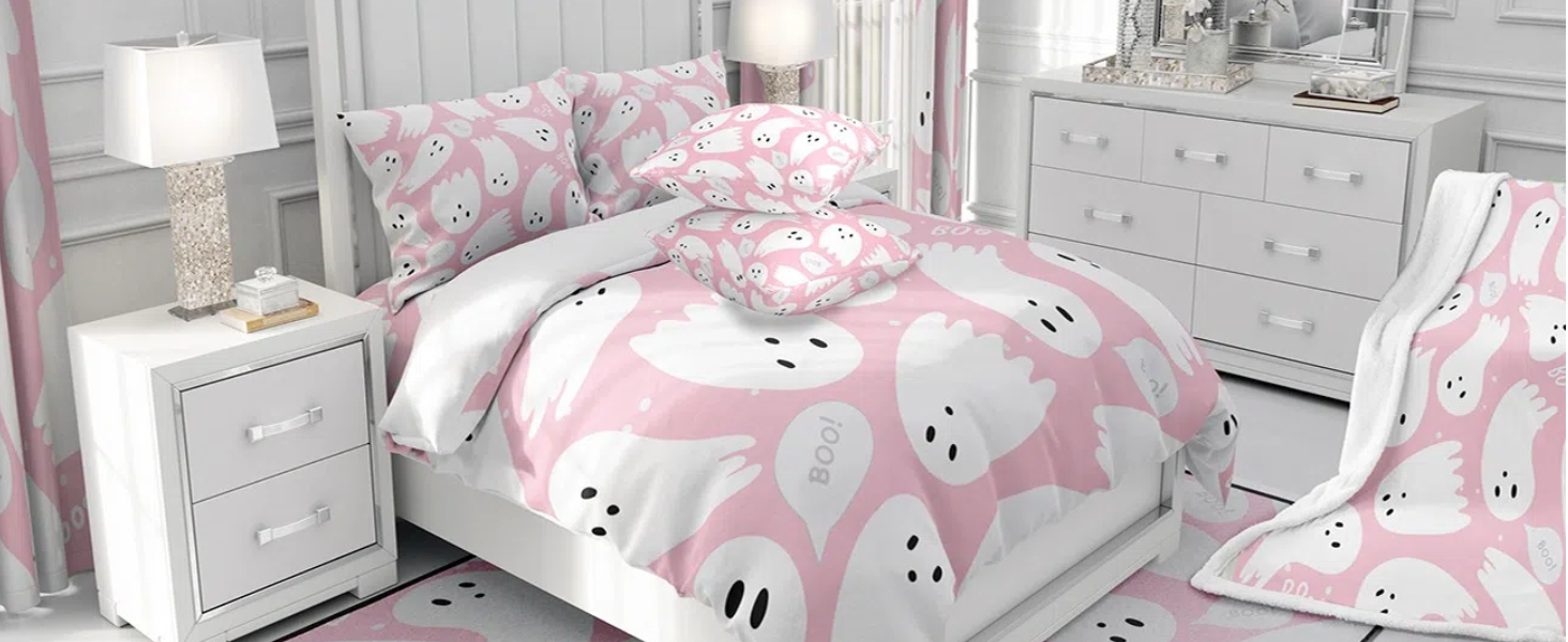 Feelyou Hello Easter Bedding Set 7 Pieces King Kids Cute