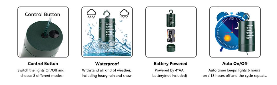 battery fairy lights