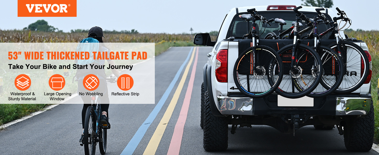 tailgate bike pads