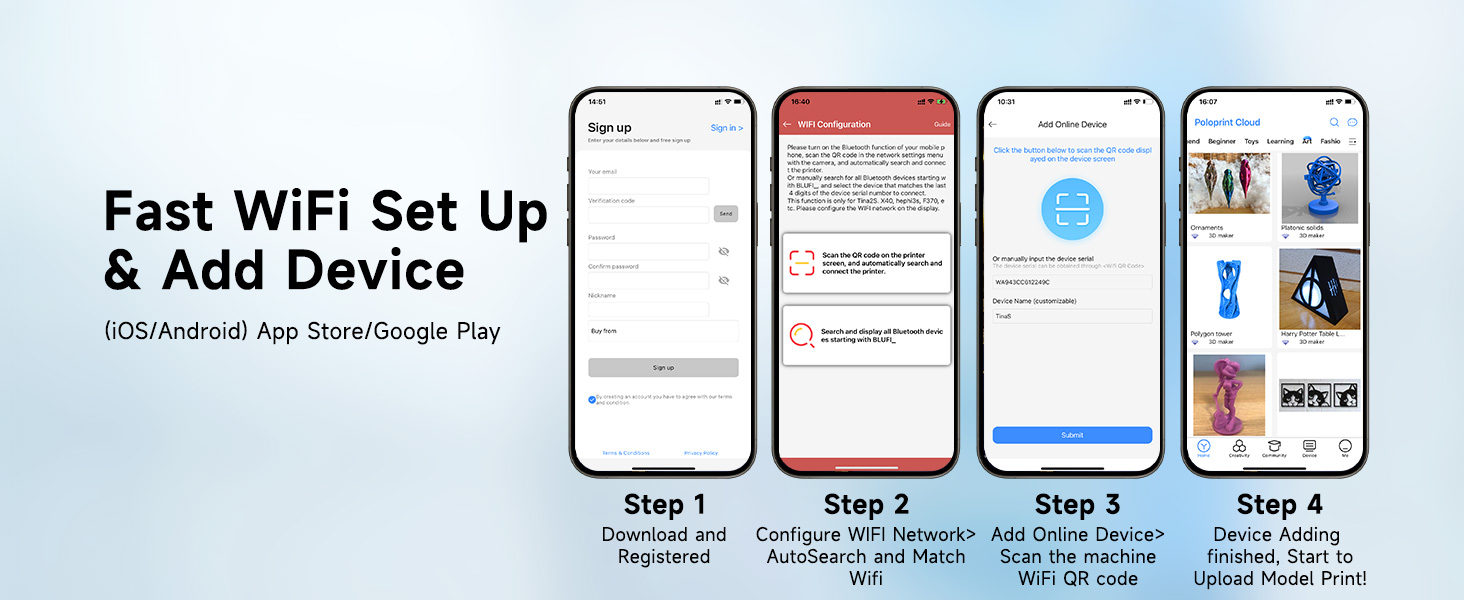 a screenshot of the app for the iphone