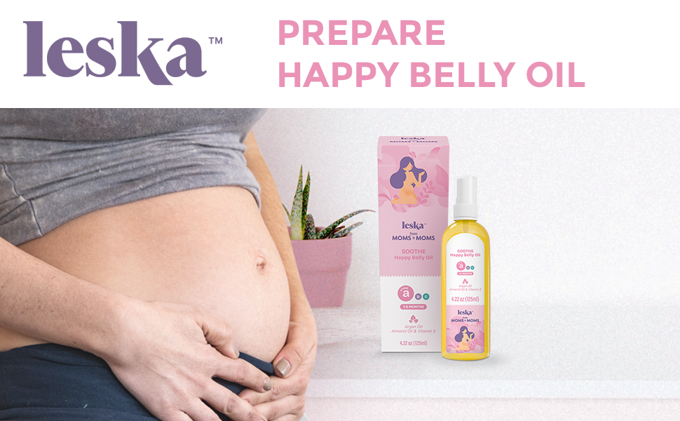 Prepare happy belly oil