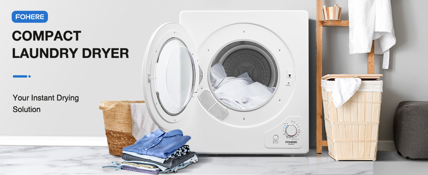 4KG Vented Tumble Dryer White