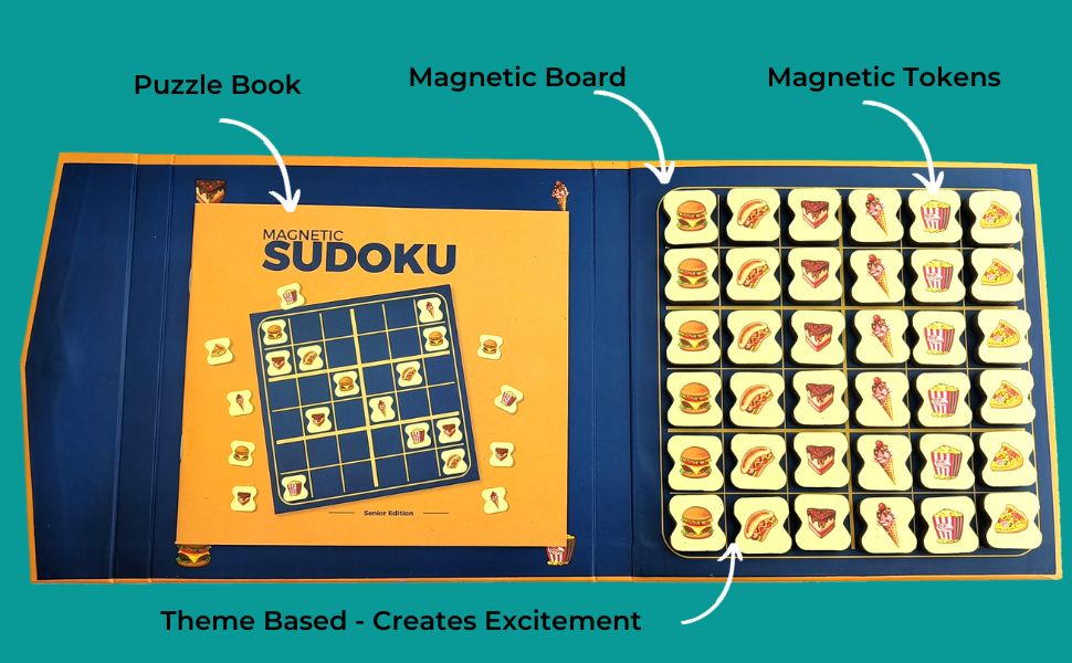 educational game for 4 5 year old magnetic travel brain booster sudoku for kids