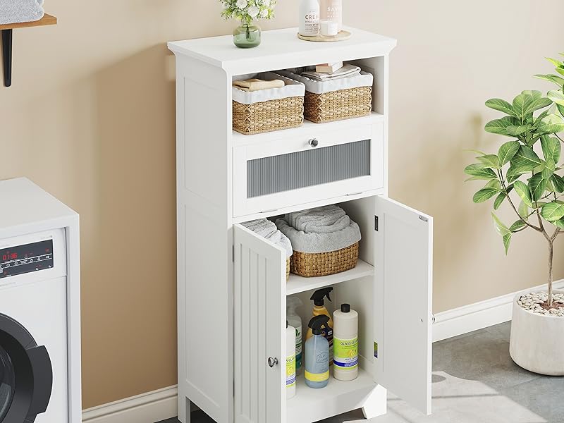 Amazon.com: ChooChoo Bathroom Floor Storage Cabinet with