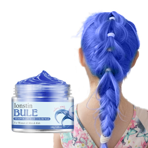 blue hair