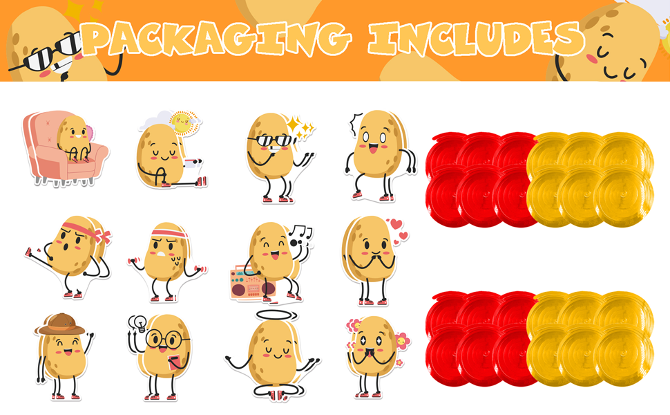 Potato Hanging Swirls