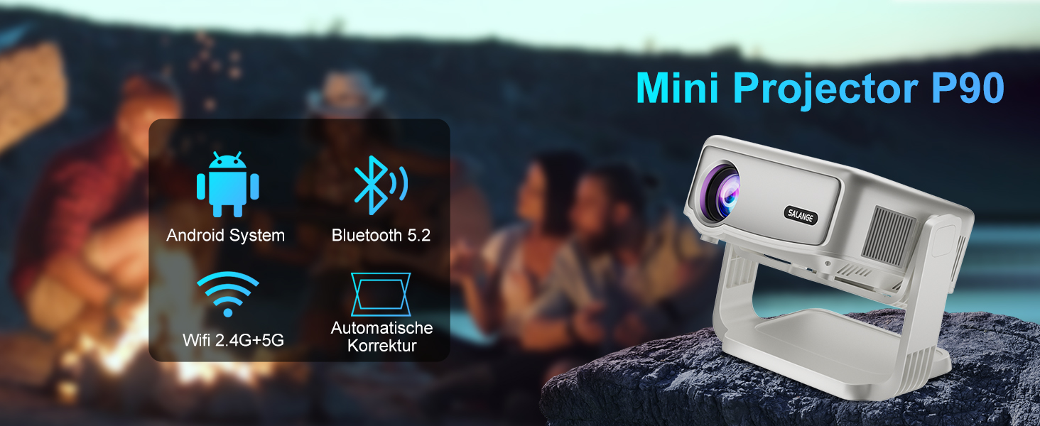 Mini ProjectorEroshoo1080P Projector Full HD Supported, Portable