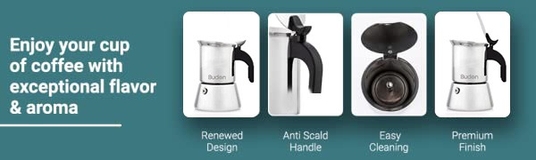 Budan Moka Pot 2 cup - 01