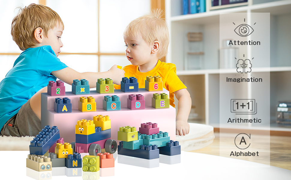 UREBMKI Building Block Blocks Building Toys 3 4 5 6+ Year