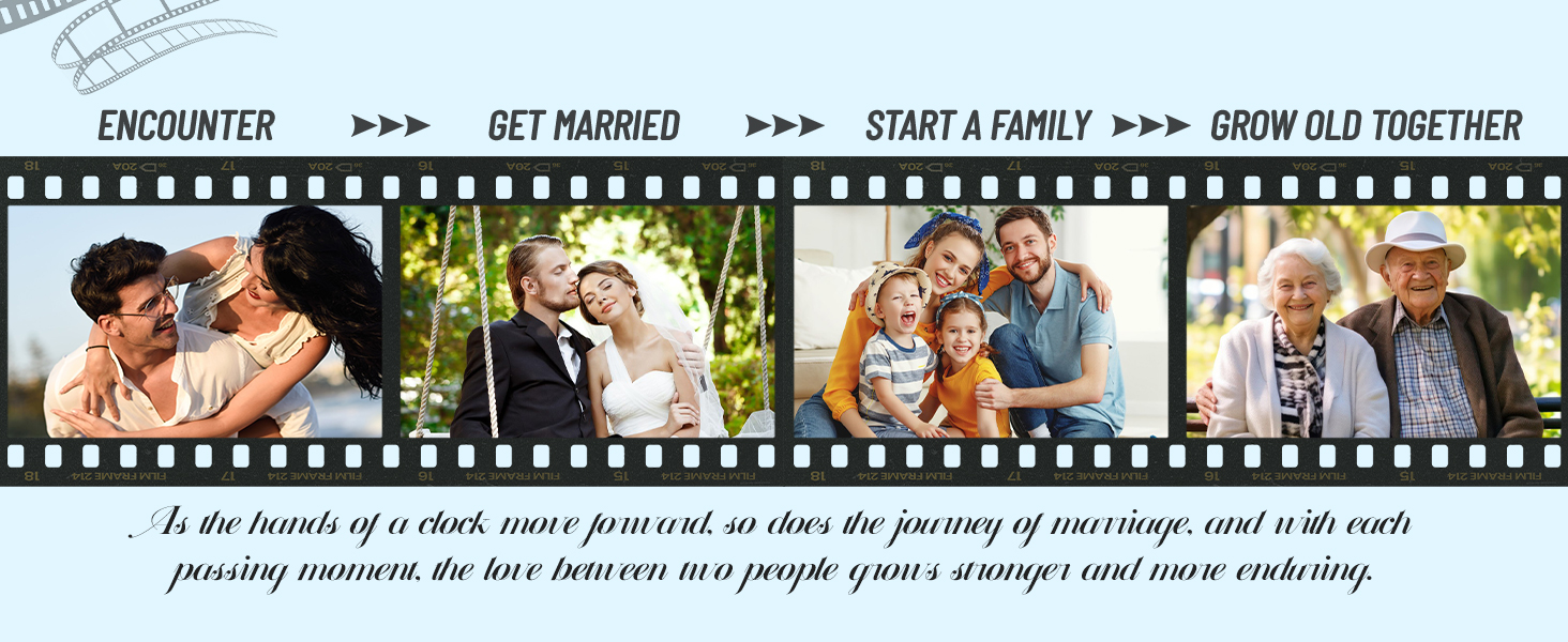 50th Anniversary Crystal Clock